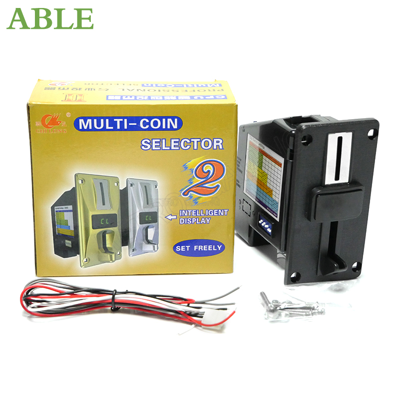Coin Pusher Machine - Selector de múltiples aceptadores de monedas,