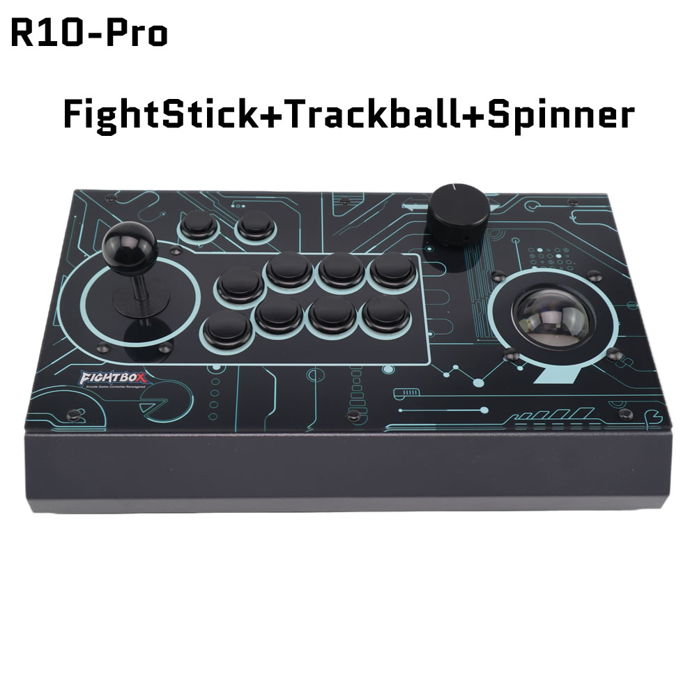 Trackball Controller Arcade - FightBox R10-PRO Arcade Fight Stick con