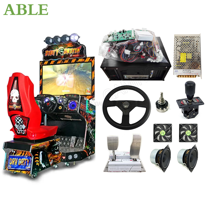 Gun Shooting Arcade - Dirty Drivin-máquina de juego Arcade, Kit