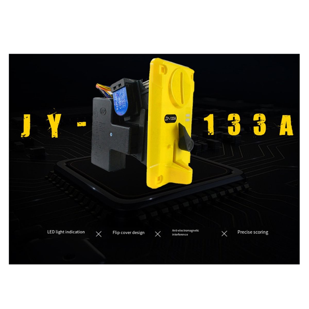 Token Coin Mechanism - Aceptador de Monedas DT75BG con CPU,