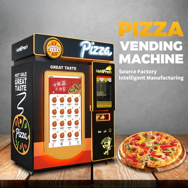 Commercial Vending Machine - Máquina Expendedora de Pizza Automática con