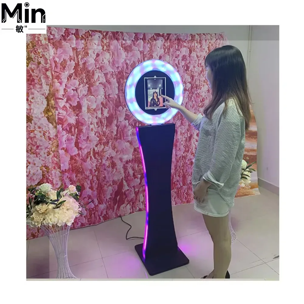 Photo Booth Machine - Cabina de Fotos Portátil 360 con