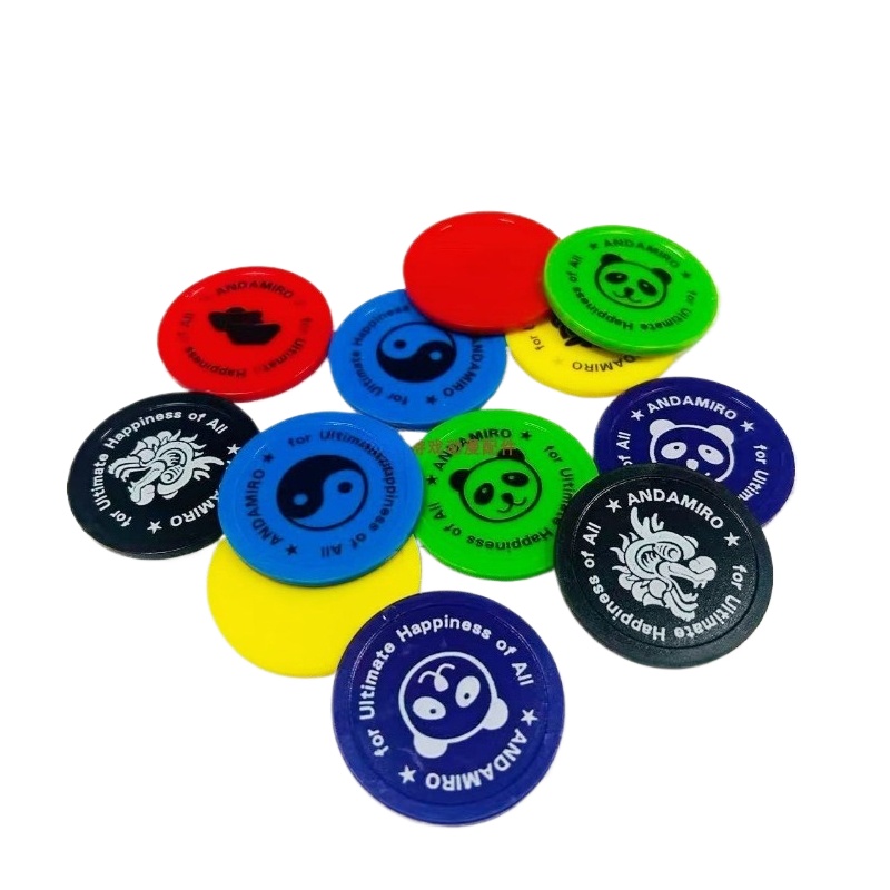 Token Coin Mechanism - 500 fichas de plástico personalizadas para