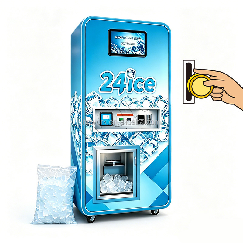 Máquina Expendedora de Hielo c - Commercial Vending Machine reseña y precio