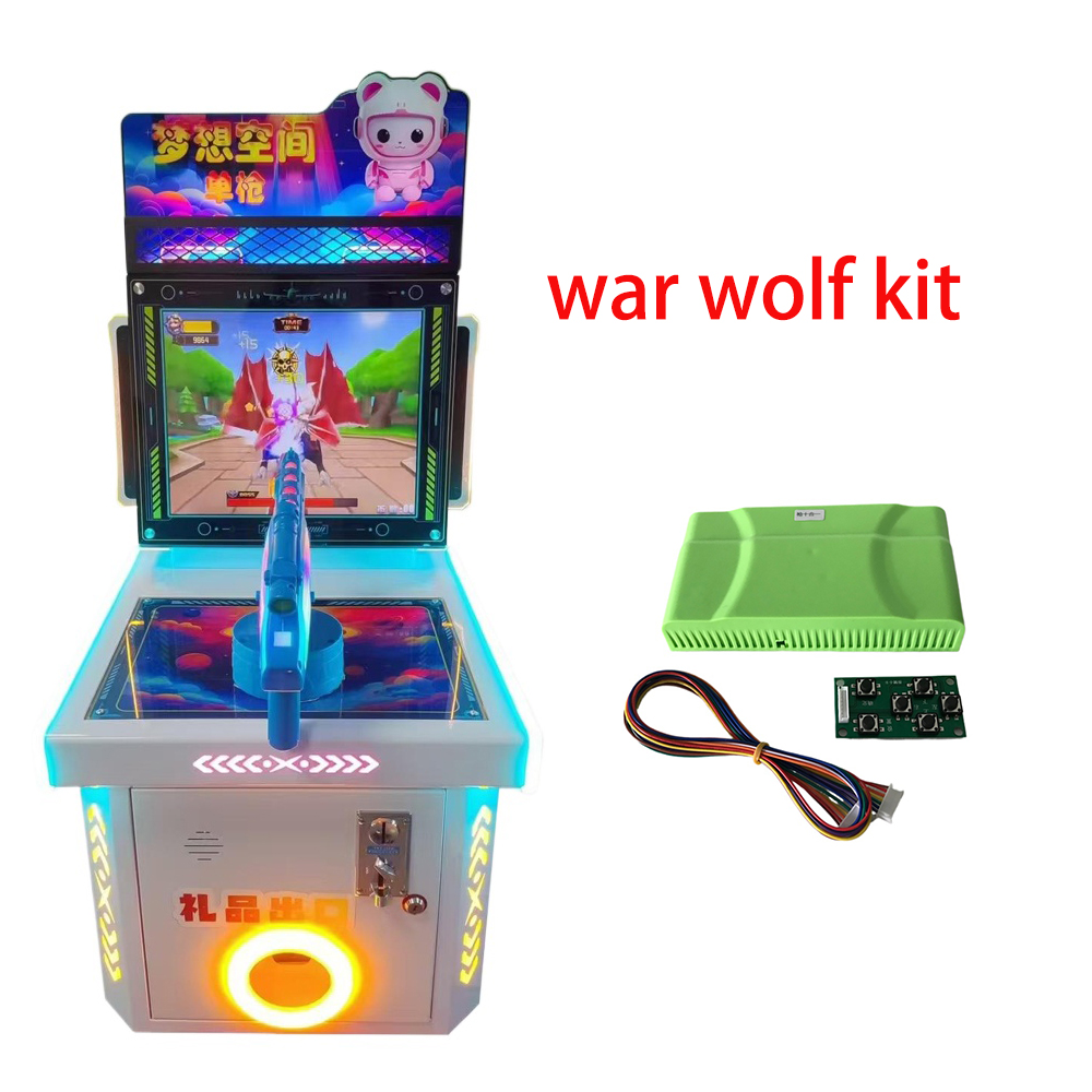 War Wolf/Warrior, Kit de Juego - Gun Shooting Arcade reseña y precio