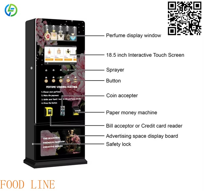 Máquina Expendedora de Perfume - Commercial Vending Machine reseña y precio