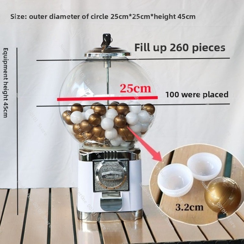 Máquina expendedora manual de  - Prize Capsule Toy Machine reseña y precio