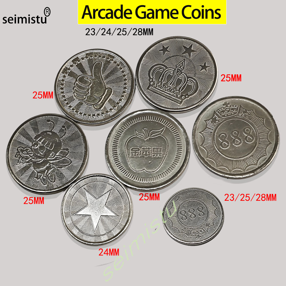 100 Uds. De fichas de acero in - Coin Pusher Machine reseña y precio