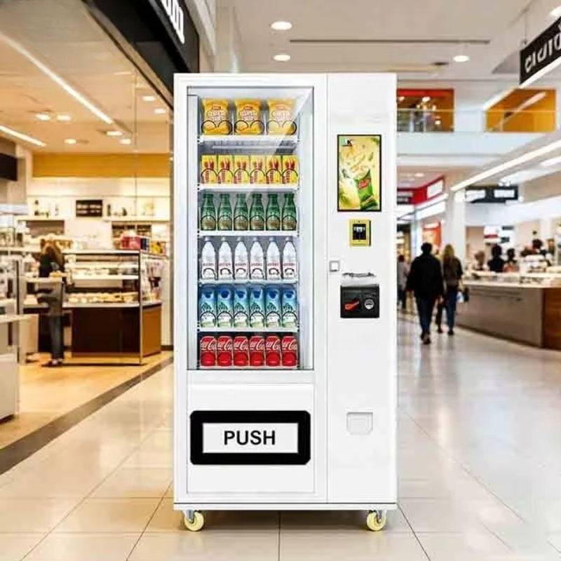 Máquina Expendedora Inteligent - Commercial Vending Machine reseña y precio