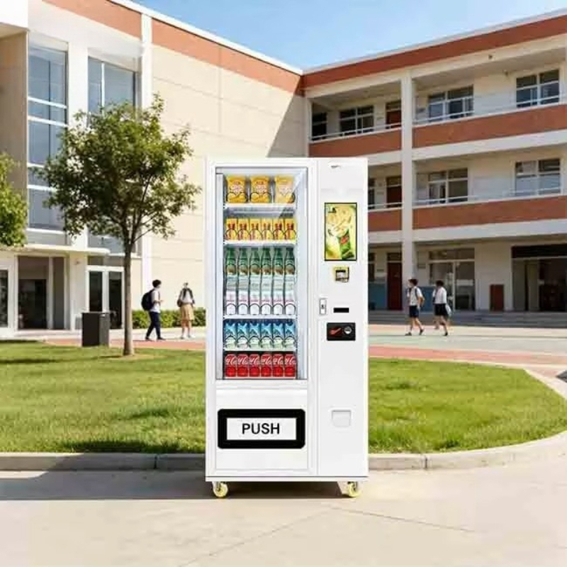Máquina Expendedora Inteligent - Commercial Vending Machine reseña y precio